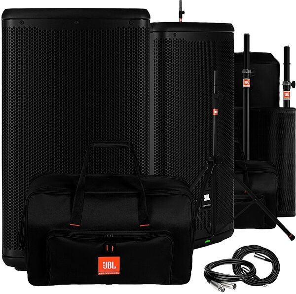 JBL EON715 Powered Loudspeaker, With EON718 Subwoofer Pack, pack