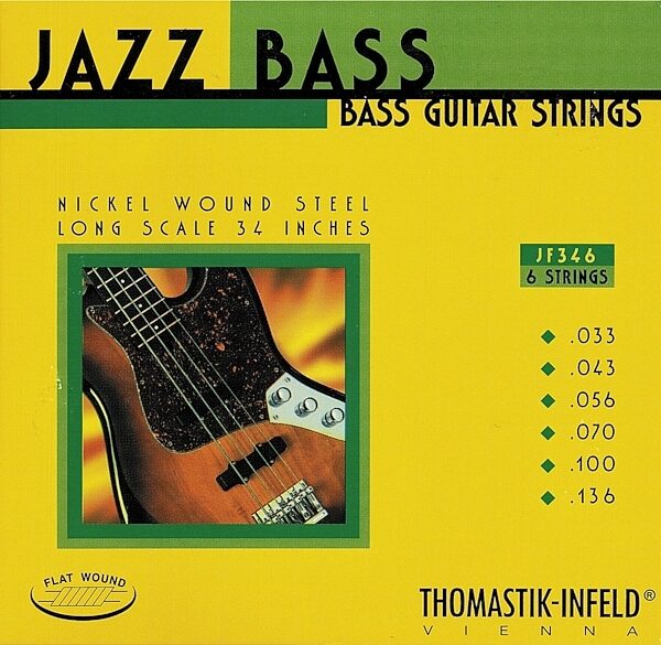 Thomastik-Infeld JF346 FW 6-String Electric Bass Strings, 33-136, JF346, Main