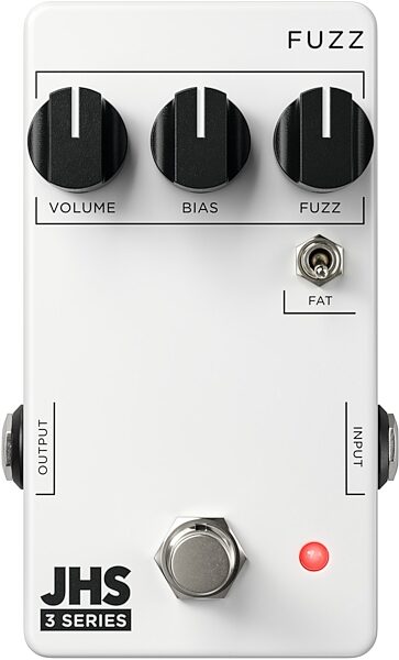 JHS 3 Series Fuzz Pedal, New, Action Position Back