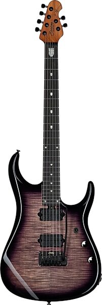 Sterling by Music Man JP150 FM DiMarzio Electric Guitar (with Gig Bag), Purple, Action Position Back