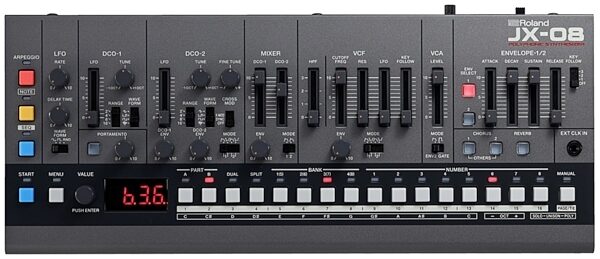 Roland JX-08 Boutique Desktop Synthesizer, New, view