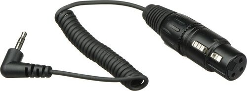 Sennheiser KA 600 XLR to 1/8" Cable, 15&quot;, Action Position Front