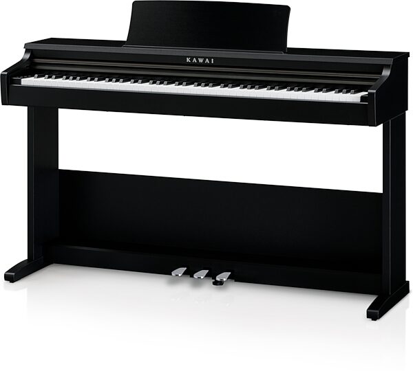 Kawai KDP75 Digital Piano, Embossed Black, Action Position Back