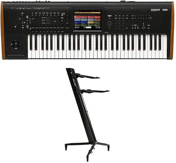 Korg Kronos 6 Music Workstation Keyboard, 61-Key, korg