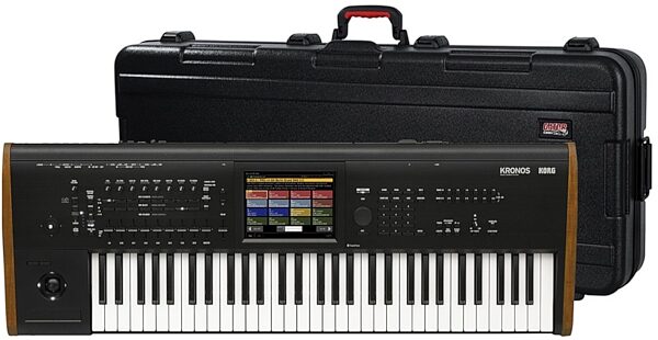 Korg Kronos 8 Music Workstation Keyboard, 88-Key, korg-kronos-61-case