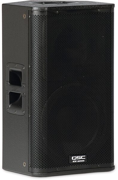 QSC KW122 2-Way Powered Loudspeaker (1000 Watts, 1x12"), New, Angle