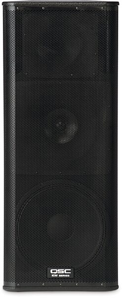 QSC KW153 3-Way Powered Loudspeaker (1000 Watts, 1x15"), New, Front