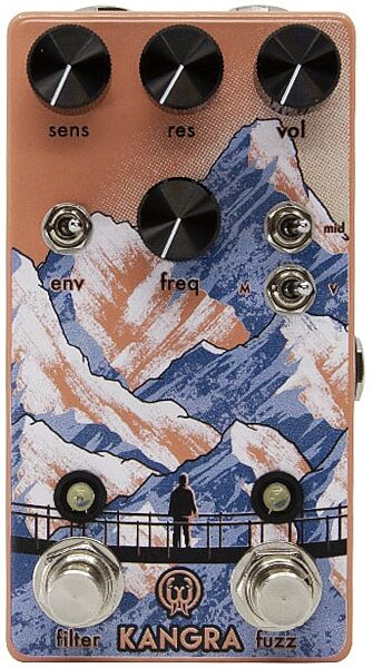 Walrus Audio Kangra Filter Fuzz Pedal, New, Action Position Front