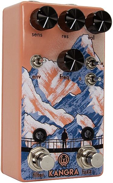 Walrus Audio Kangra Filter Fuzz Pedal, New, Action Position Side