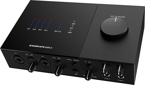 Native Instruments Komplete Audio 6 MK2 USB Audio Interface, New, Action Position Back