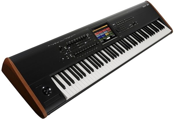 Korg Kronos 8 Music Workstation Keyboard, 88-Key, Angle