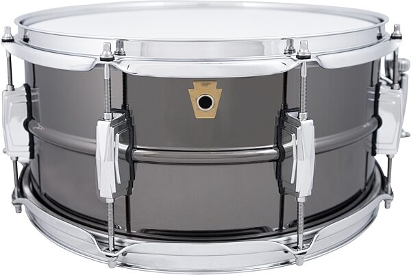 Ludwig LB415 Black Beauty Snare Drum, 6.5x14&quot;, Action Position Back