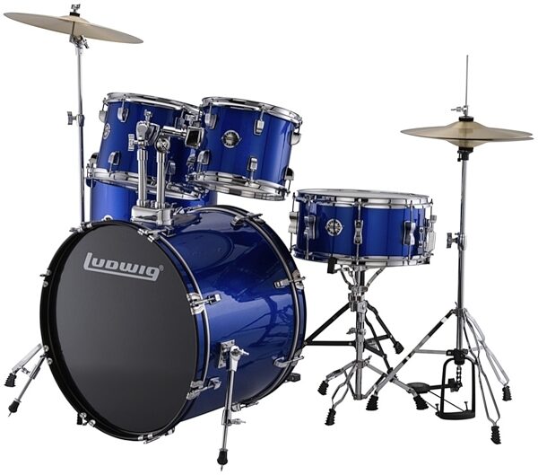 Ludwig LC175 Accent Drive Complete Drum Kit (5-Piece), Main