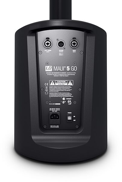 LD Systems Maui 5 GO Battery-Powered PA System, Black, ve