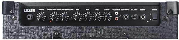 Laney LG35R Guitar Combo Amplifier (35 Watts, 1x10"), New, Top