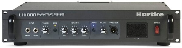 Hartke LH1000 Bass Amplifier Head (1000 Watts), New, Main