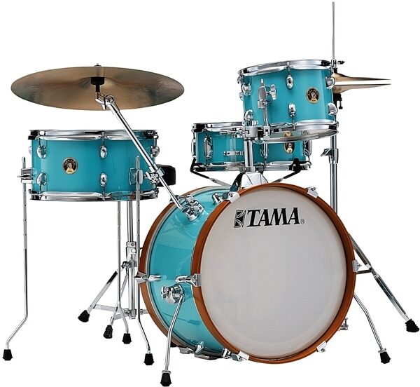 Tama Club Jam Drum Shell Kit, 4-Piece, Aqua Blue, Main