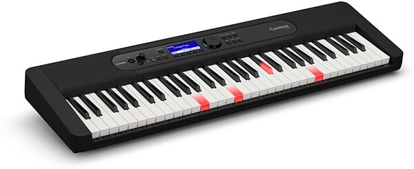 Casio LK-S450 Casiotone Portable Electronic Keyboard with Lighted Keys, New, Angled Front