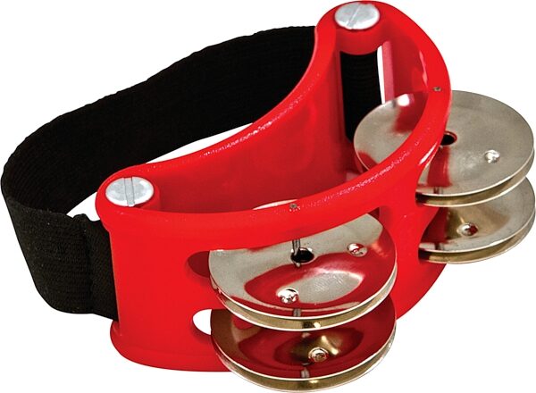 Latin Percussion LP188 Foot Tambourine, New, Action Position Back