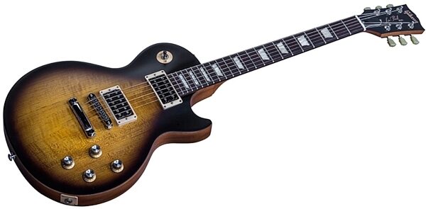 Gibson 2016 Les Paul '50s Tribute T Electric Guitar (with Gig Bag), Vintage Sunburst 4
