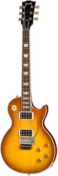 Gibson Les Paul Axcess Standard Electric Guitar with Floyd Rose (with Case), Iced Tea Sunburst