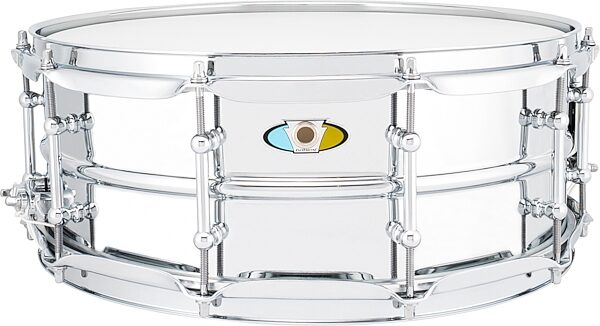 Ludwig Supralite Steel Snare Drum, 5.5x14&quot;, Action Position Back
