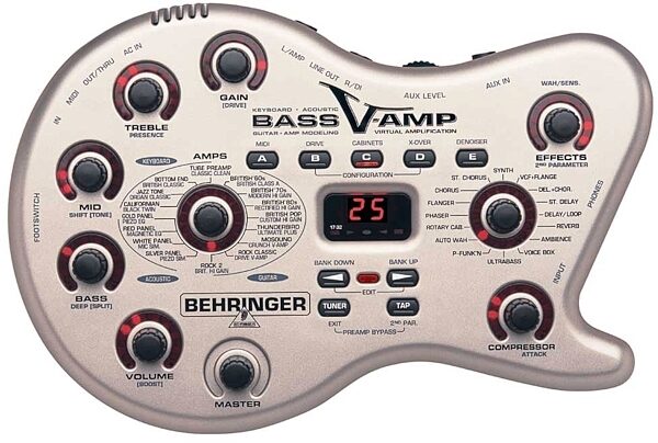 Behringer Bass V Amp Virtual Bass Amplifier Zzounds