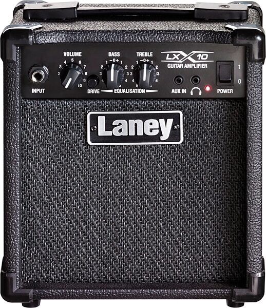 Laney LX10 Guitar Combo Amplifier (10 Watts, 1x5"), Black, Main