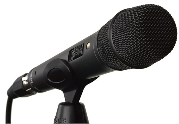 Rode M2 Supercardioid Handheld Condenser Microphone, New, Angle On Stand