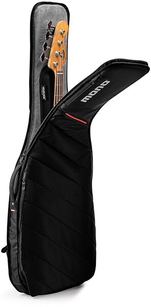 Mono STEB-BLK Stealth Bass Guitar Case, New, Action Position Back