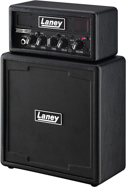 Laney Ministack-Iron Ironheart Battery-Powered Guitar Amplifier, New, Angled Side