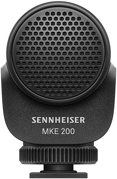 Sennheiser MKE 200 Compact Camera Microphone Mobile Kit, New, MKE 200 Microphone Rear