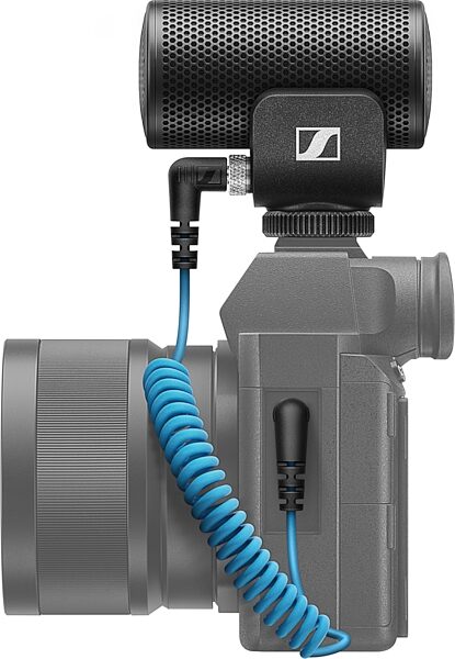 Sennheiser MKE 200 Supercardioid On-Camera Microphone, New, Action Position Back