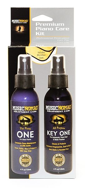 Music Nomad MN132 3-Piece Premium Piano Care Kit, New, Action Position Back