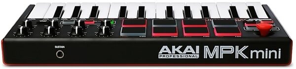 Akai MPK mini MKII USB Keyboard Controller, 25-Key, Rear