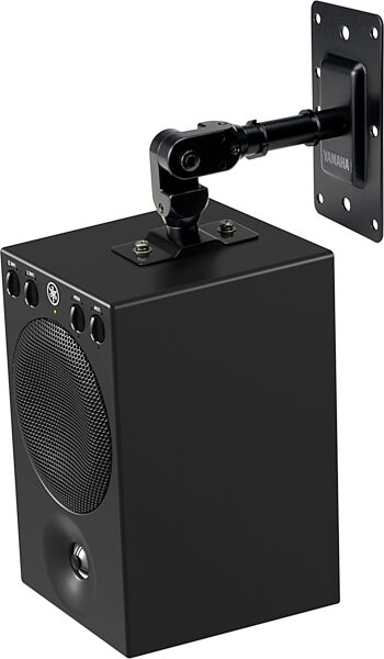 Yamaha MSP3A 4" Powered Monitor Speaker, New, Rear detail Side