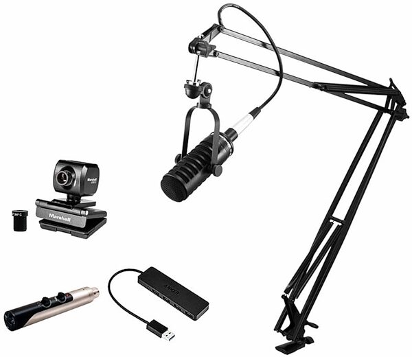 MXL Visual Podcasting Bundle, Solo One-Person, Main