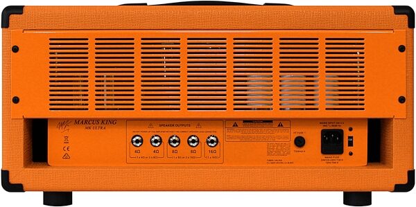 Orange Marcus King MK Ultra Guitar Amplifier Head, 30 Watts, Main Back