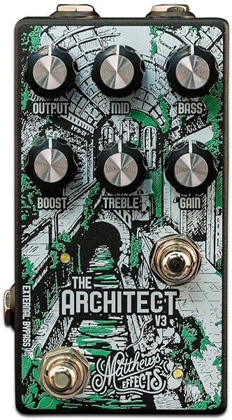 Matthews Effects Architect V3 K-Style Overdrive Boost Pedal, New, Main