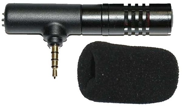 AmpRidge MightyMic S iOS Shotgun Video Microphone, Warehouse Resealed, Mic and Foam