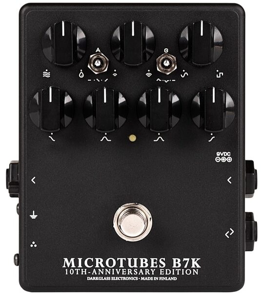 Darkglass Microtubes B7K V2 10th Anniversary Bass Distortion Pedal, New, main