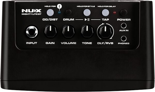 NUX Mighty Lite BT Desktop Guitar Amp with Bluetooth, New, Detail Control Panel