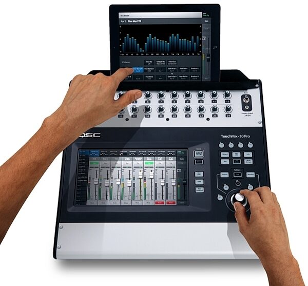 QSC TouchMix-30 Pro Digital Mixer, 32-Channel, In Use 3