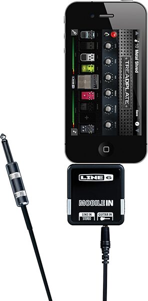Line 6 Mobile In iOS Audio Interface for iPhone and iPad, Connections