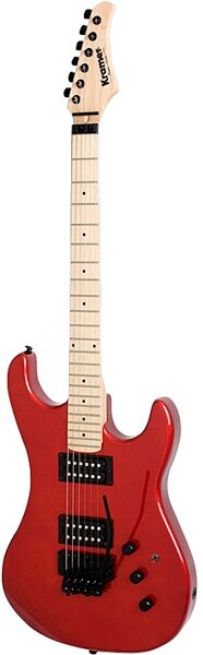Kramer Pacer Classic Electric Guitar with Floyd Rose, Candy Red