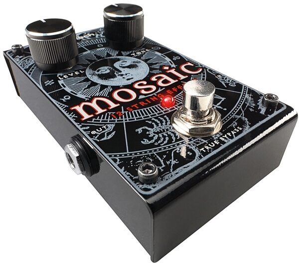 DigiTech Mosaic Polyphonic 12-String Effect Pedal, New, Angle Left