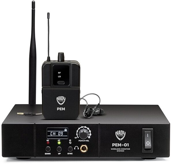 Nady PEM-01 Wireless Personal In-Ear Monitor System, New, view