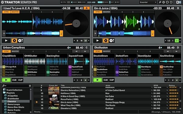 Native Instruments Traktor Kontrol Z2 DJ Mixer, Screenshot