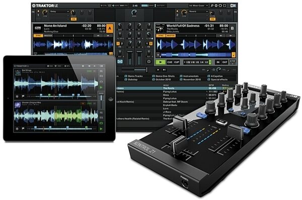 Native Instruments Traktor Kontrol Z1 DJ Mixing Interface, Blemished, Main