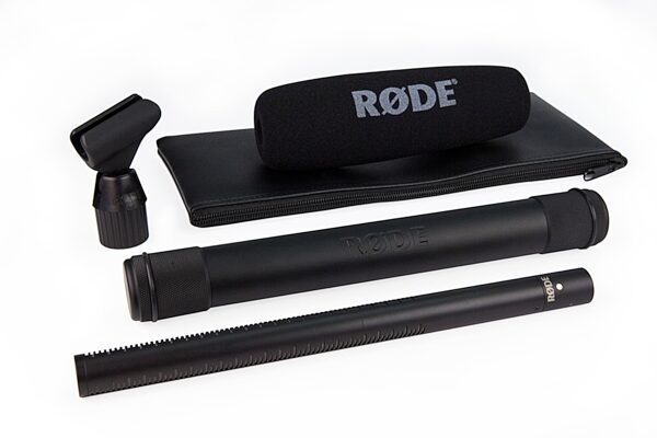 Rode NTG3 Shotgun Condenser Microphone, Black, Black - Package
